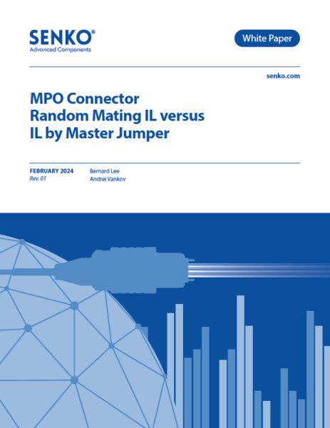 cover mpo connector random mating