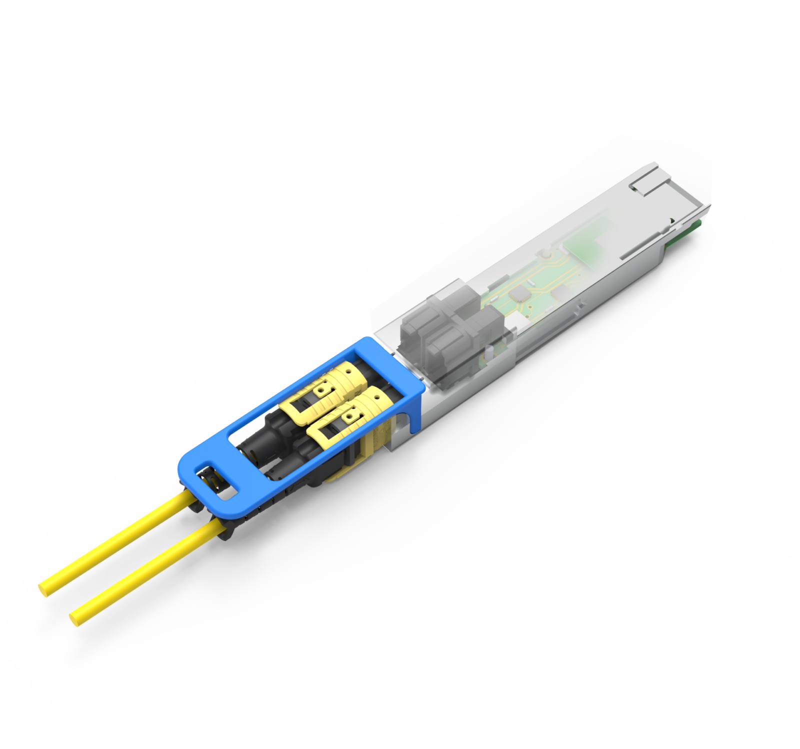 QSFP-DD Transceiver MPO EZ-Way -transparent