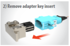 2 Remove adapter